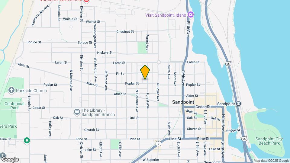 601 N Forest Ave Mapa y Detalles de la Ubicación