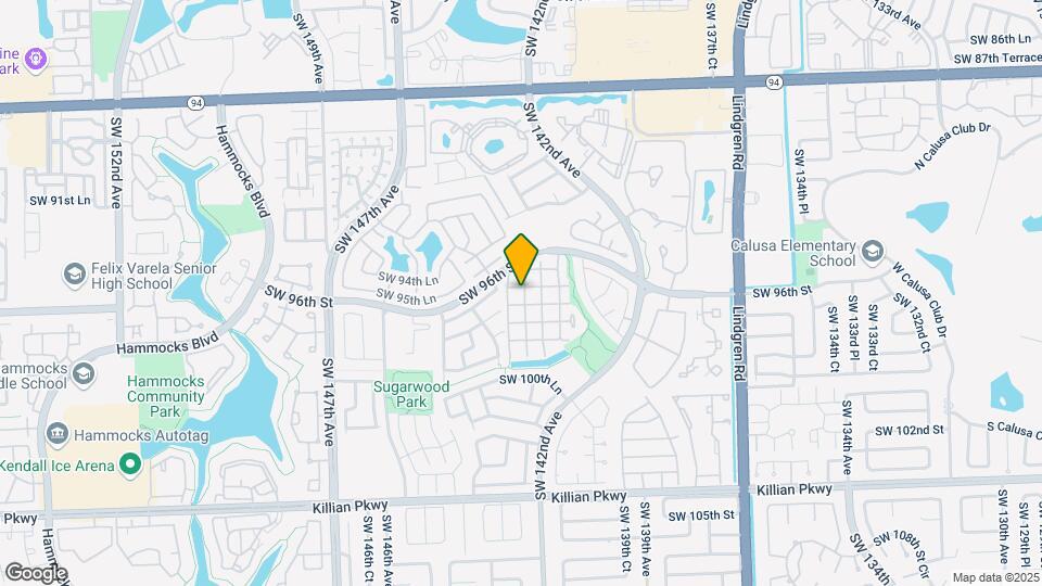 14374 SW 96th Ln Map and Location Details