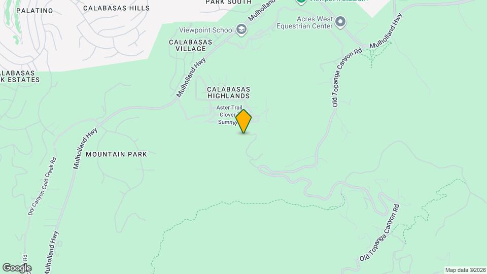 3121 Old Topanga Canyon Rd Mapa y Detalles de la Ubicación