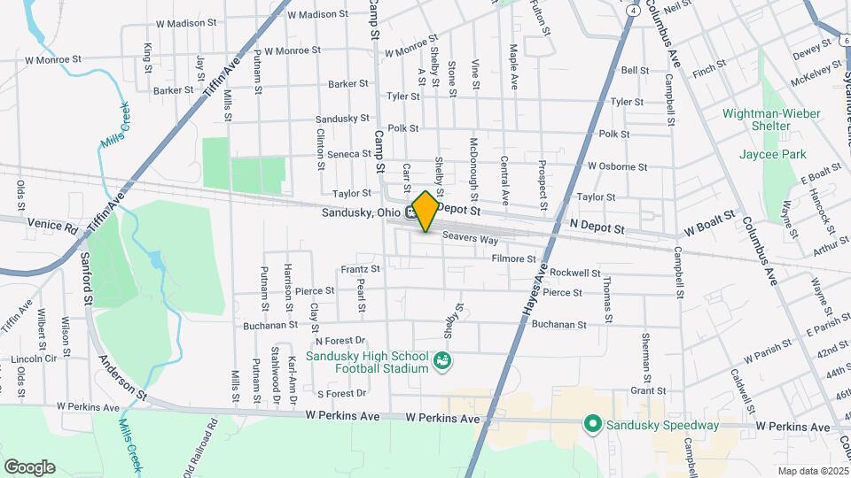 1216 Seavers Way Map and Location Details