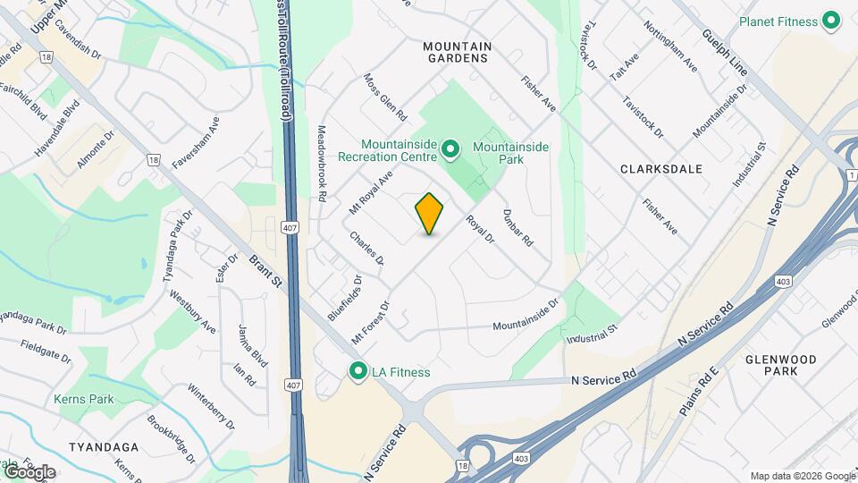 2137 Mt Forest Dr Map and Location Details