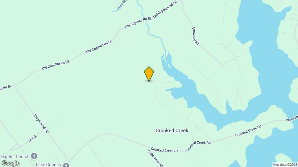 191 Crooked Creek Bay Rd SE Map and Location Details
