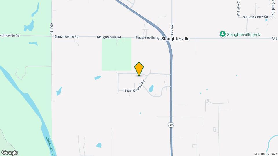 6840 N Sun Country Rd Map and Location Details