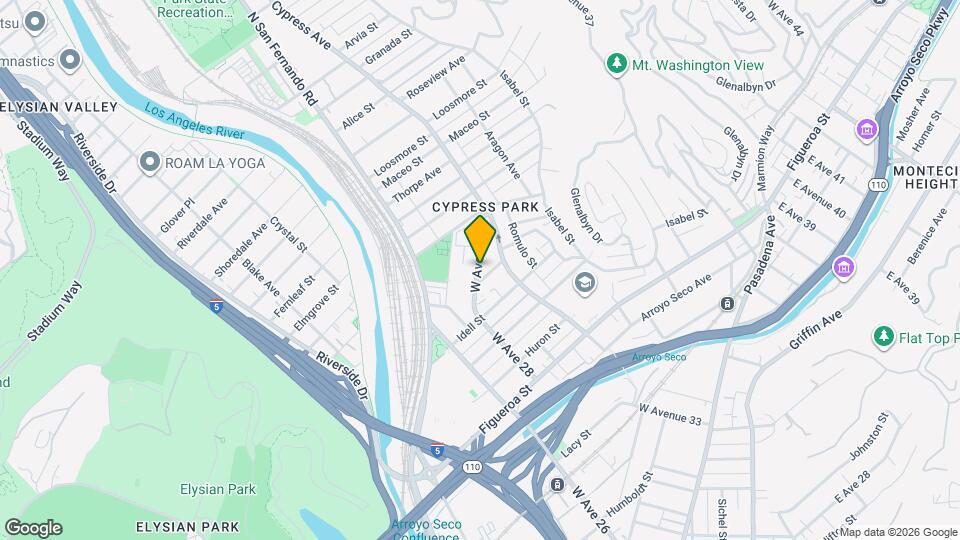 635 W Avenue 28 Map and Location Details