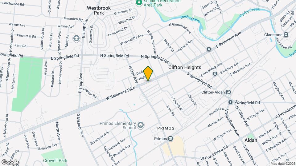 265 W Baltimore Pike Map and Location Details