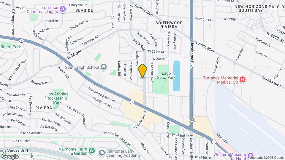 23611 Anza Ave Map and Location Details