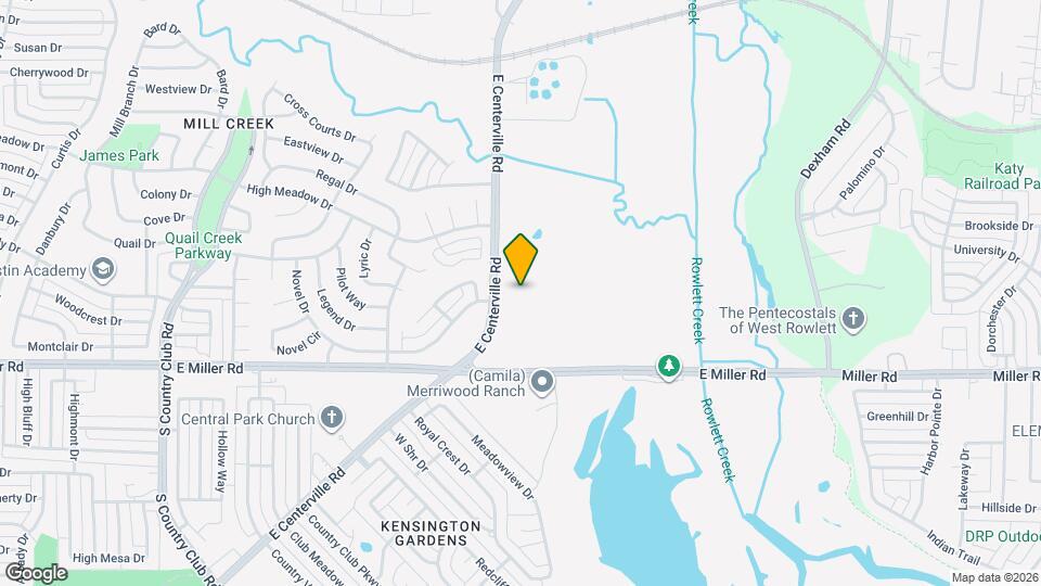 2214 E Centerville Rd Mapa y Detalles de la Ubicación