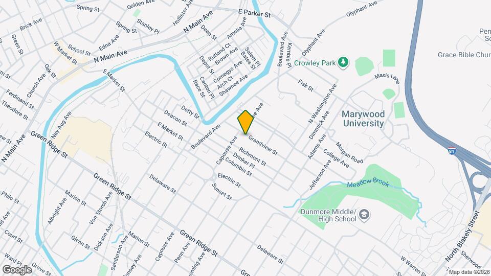 916-918 Grandview St Map and Location Details