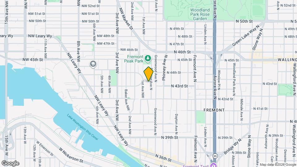 4253 Palatine Ave N Mapa y Detalles de la Ubicación