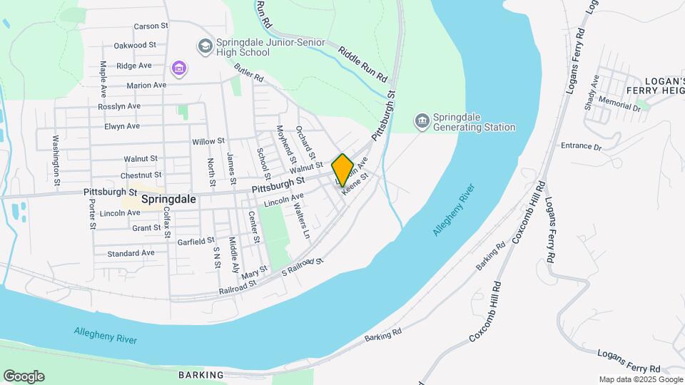 120 Hartrey St Springdale PA Apartments and Nearby Springdale