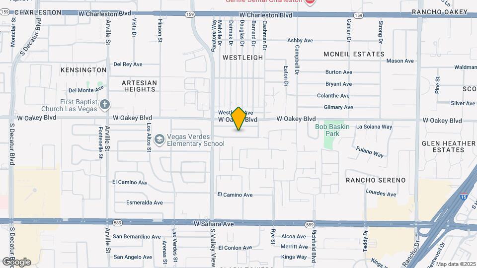 3500 El Cortez Ave Map and Location Details