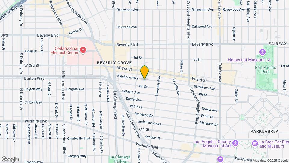 8356 Blackburn Ave Mapa y Detalles de la Ubicación