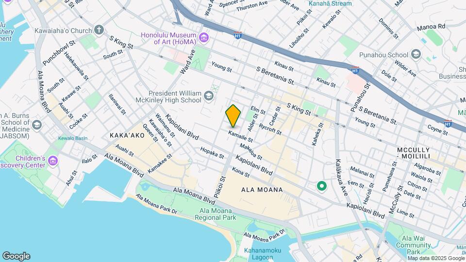 1138 Kamaile St Mapa y Detalles de la Ubicación