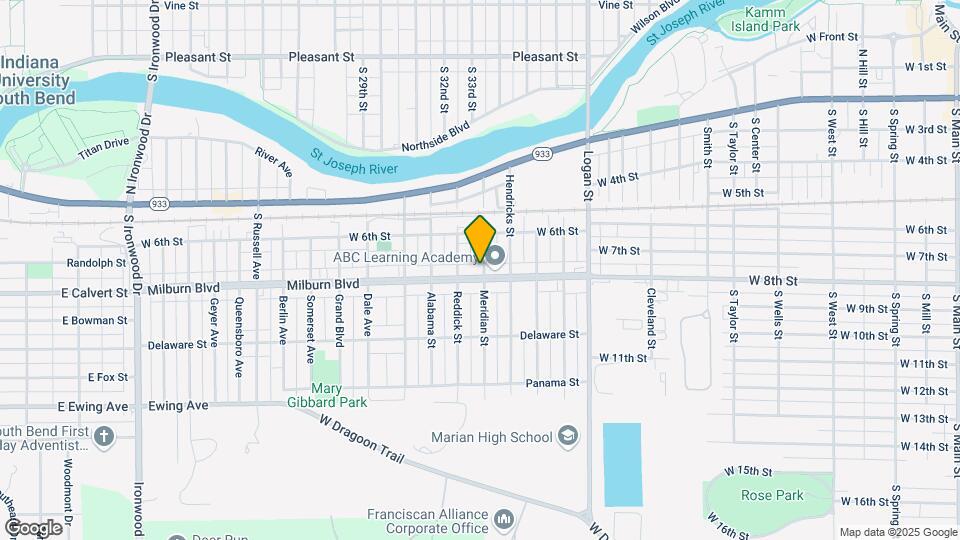 1702 Milburn Blvd Map and Location Details