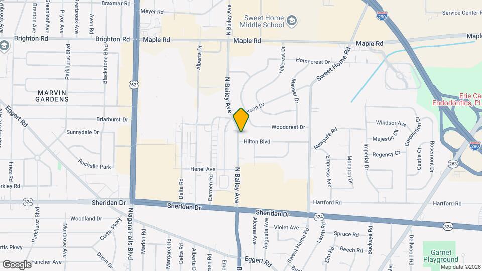 4765 N Bailey Ave Map and Location Details