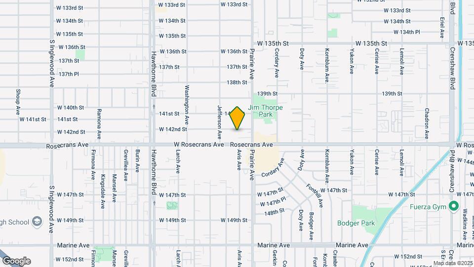 4052 W 142nd St Map and Location Details