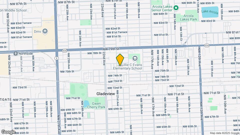 2075 NW 75th St Map and Location Details