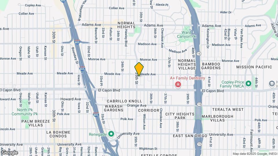 4373 35th St Map and Location Details