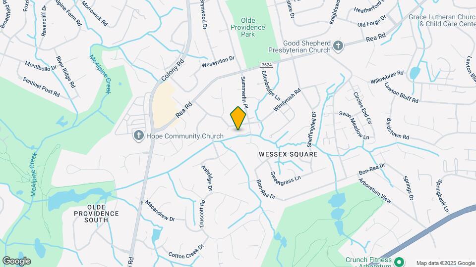 7328 Summerlin Pl Map and Location Details