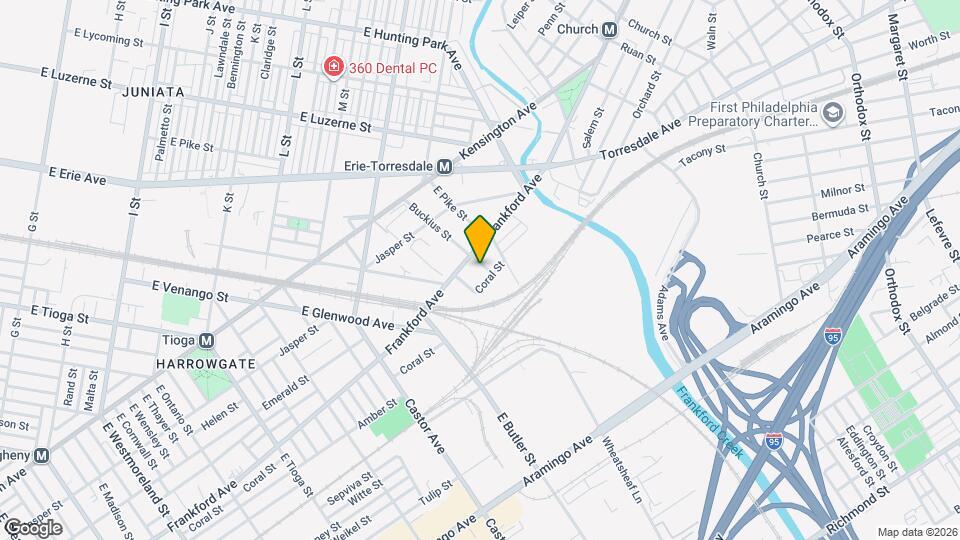 2022 Buckius St Map and Location Details