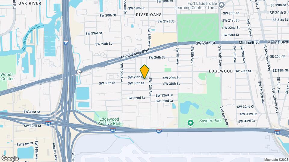 1319 SW 30th St Map and Location Details