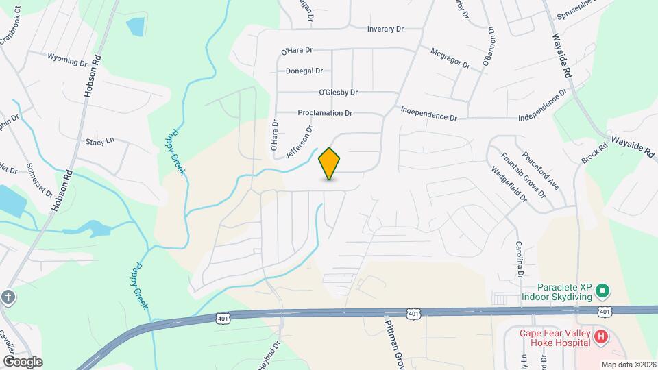 351 Springhaven Dr Map and Location Details