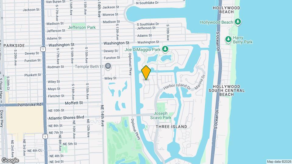 1459 Shoreline Way Map and Location Details