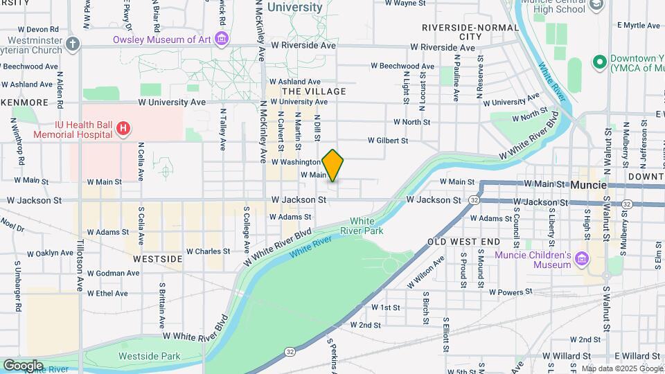 111 S Dicks St Map and Location Details