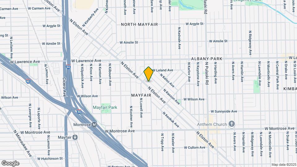 4645-4651 N Elston Ave Map and Location Details