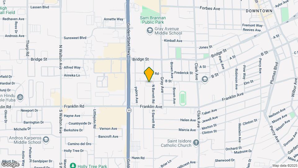 1166 B St Map and Location Details