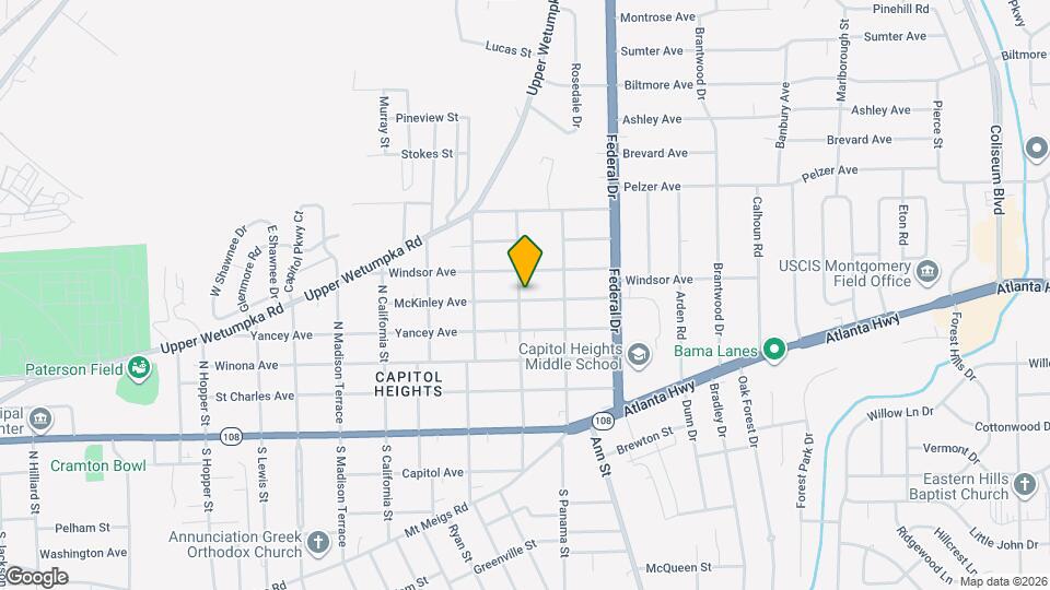 2203 McKinley Ave Map and Location Details