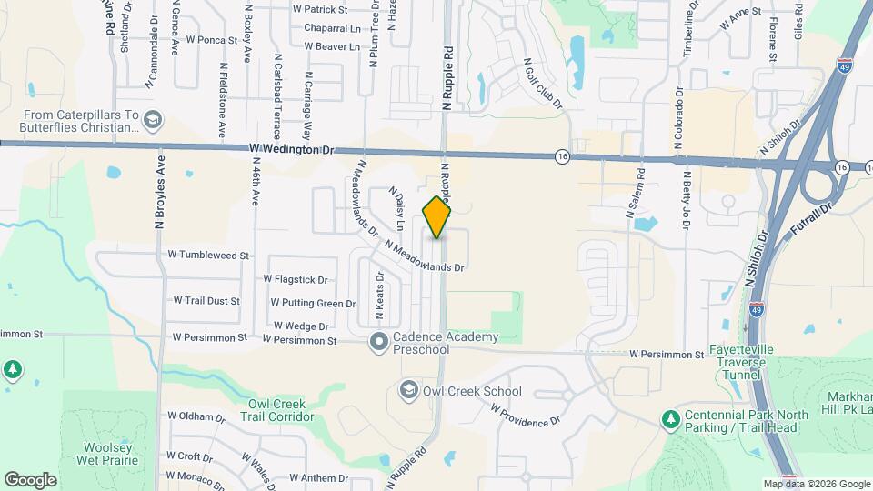 713 N Rupple Rd Map and Location Details