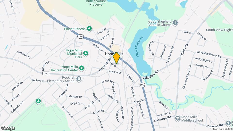 3519 Hill St Map and Location Details