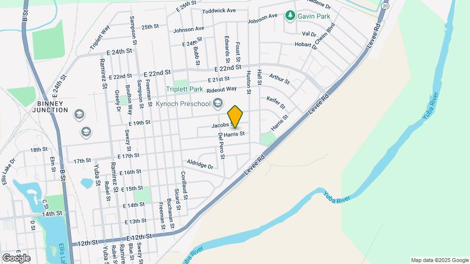 921 Harris St Mapa y Detalles de la Ubicación