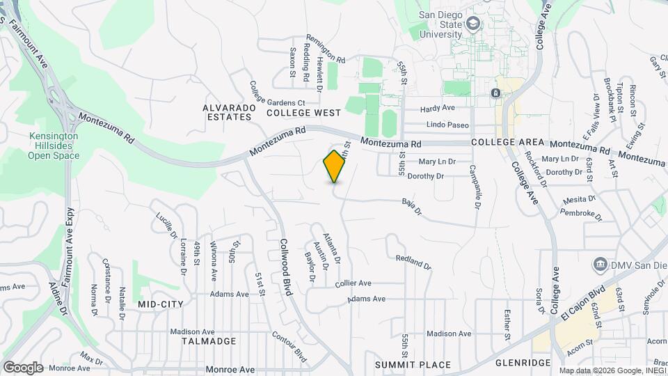 4976 54th St Map and Location Details