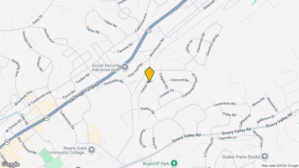 120 Culver Rd Map and Location Details