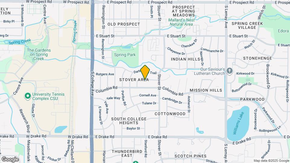 505 Duke Ln Map and Location Details