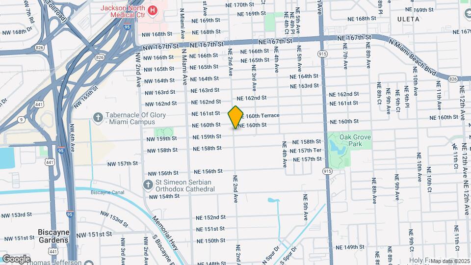 15901 NE 2nd Ave, Unit S Mapa y Detalles de la Ubicación