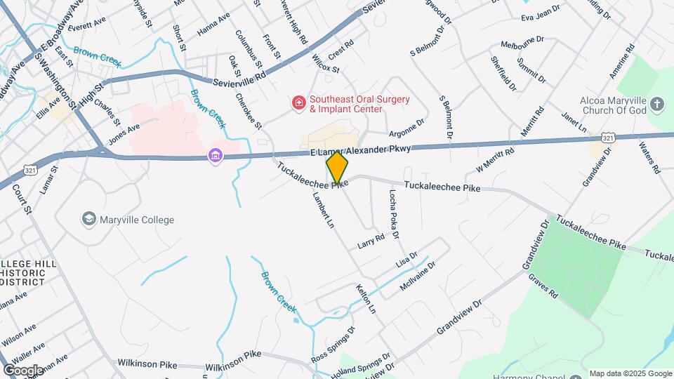 1606 Tuckaleechee Pike Map and Location Details