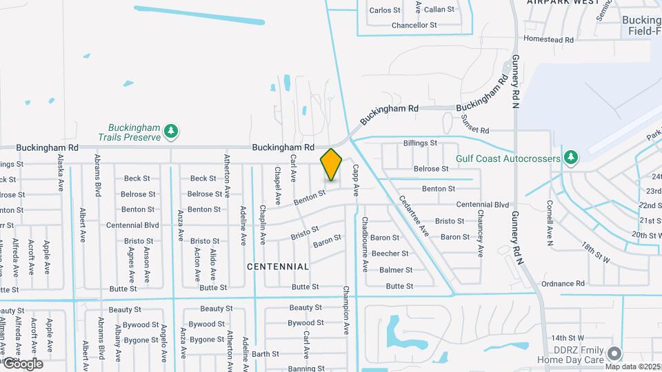 1116 Calvert Ave Map and Location Details