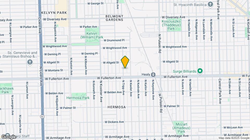 2425 N Tripp Ave Map and Location Details