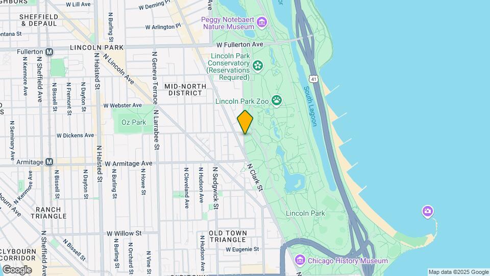 818 W Diversey Pkwy Map and Location Details