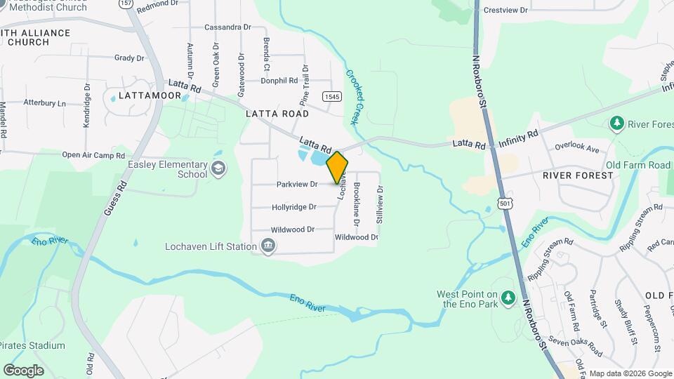 501 Parkview Dr Map and Location Details