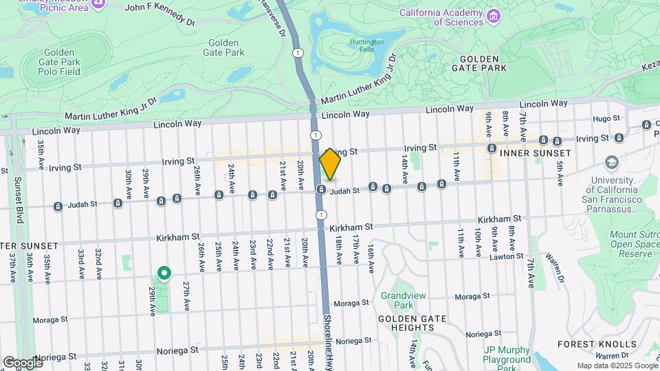 1316-1318 Judah St Map and Location Details