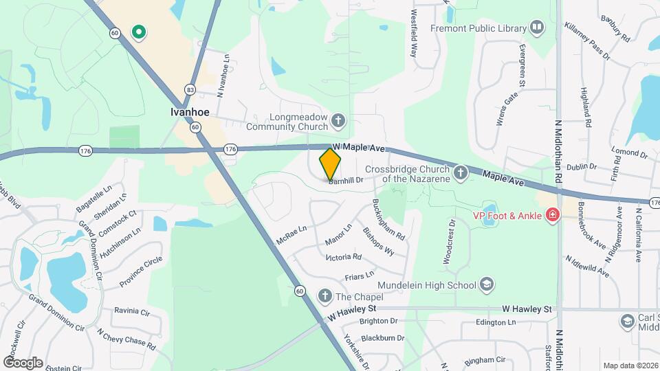 1913 Barnhill Dr Map and Location Details