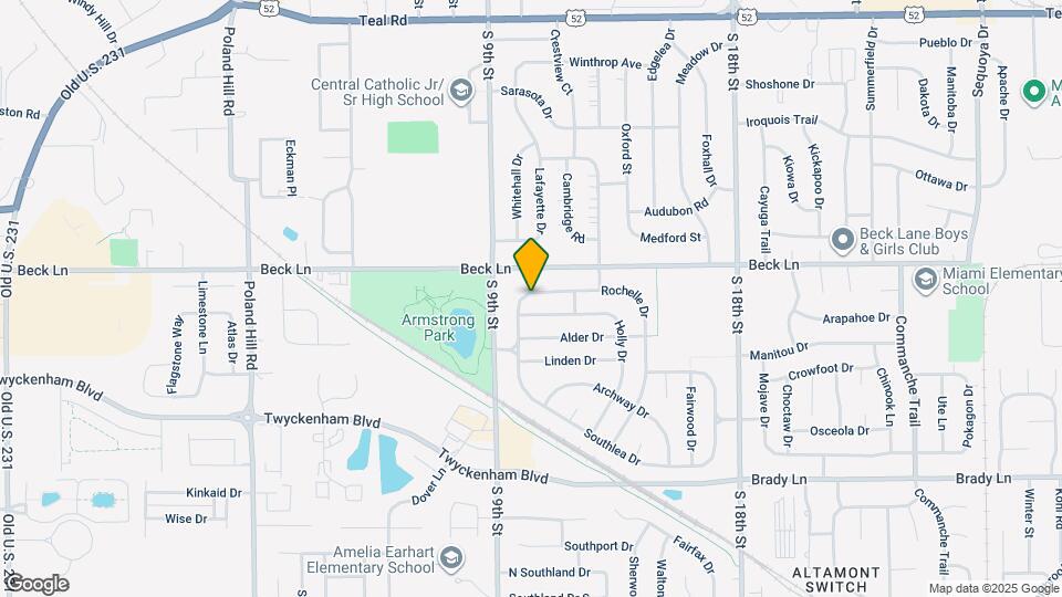 933 Rochelle Dr Map and Location Details