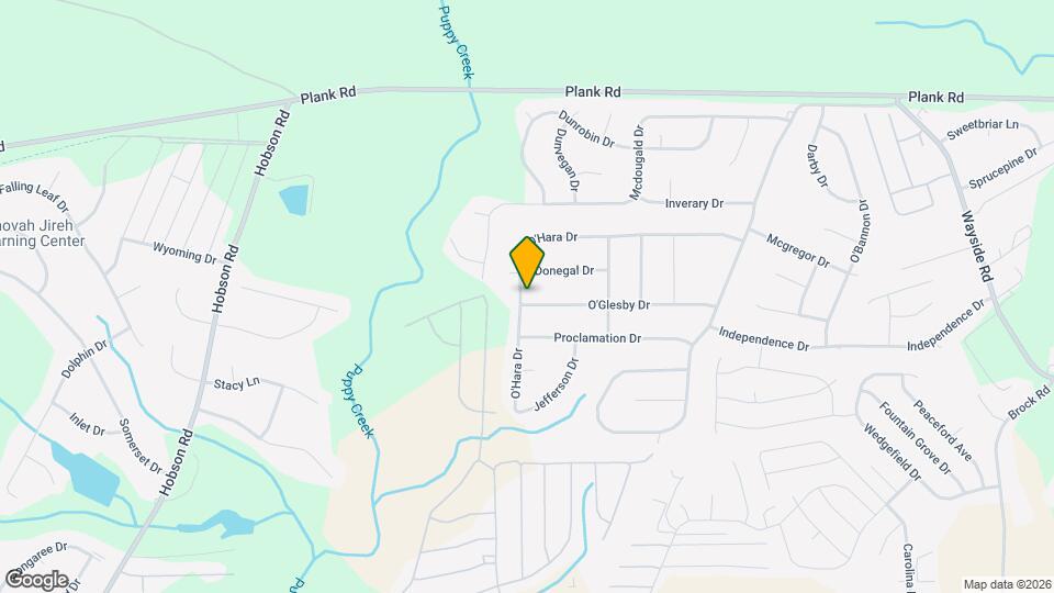 2648 O'Glesby Dr Map and Location Details