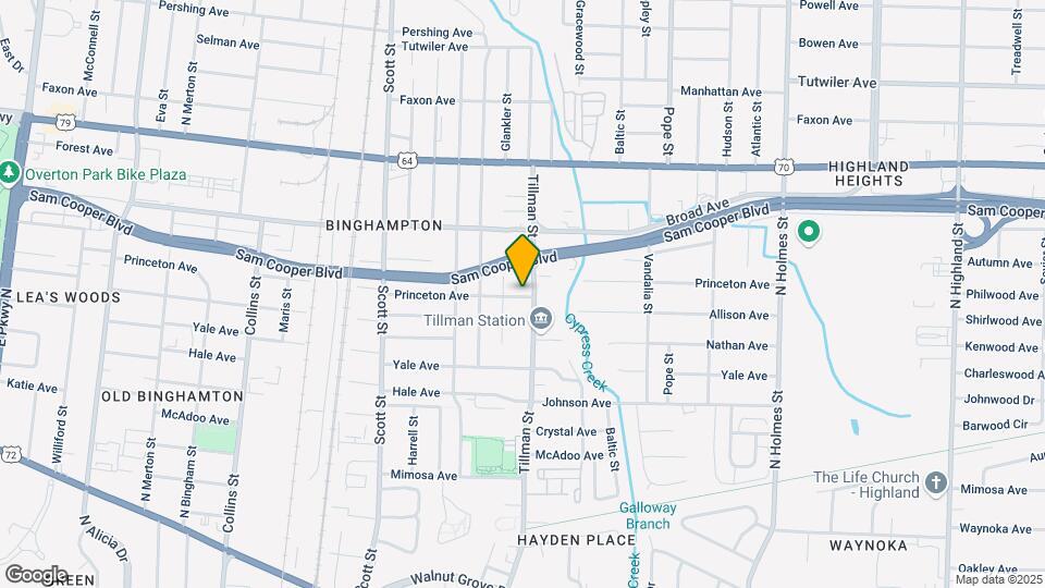 2980 Princeton Ave Map and Location Details