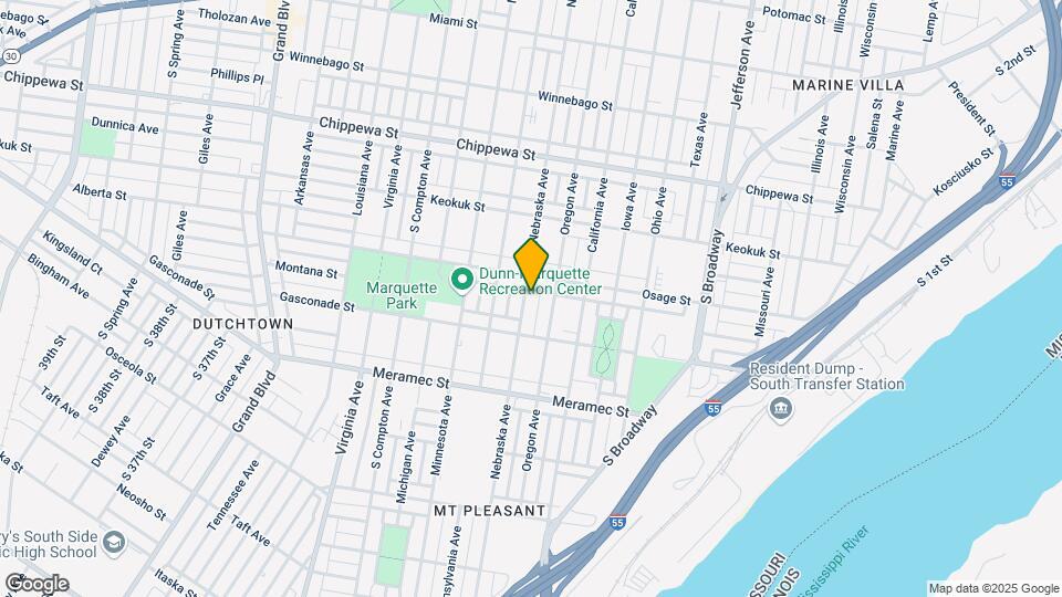 4022 Nebraska Ave Map and Location Details
