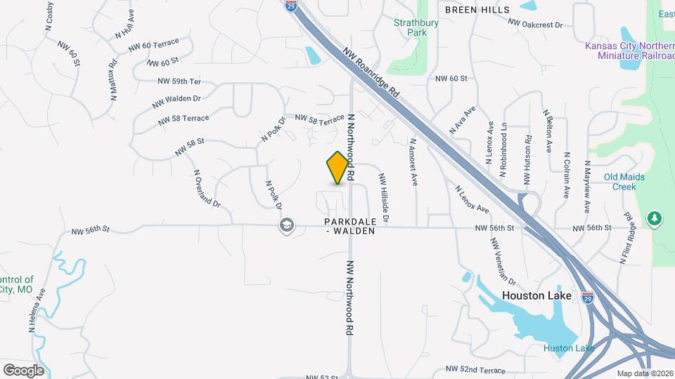 4502 NW 57th St Map and Location Details